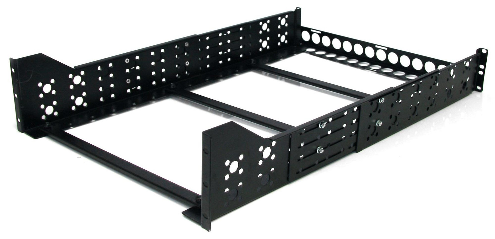 StarTech.com Universele verstelbare serverrack-rails, 19-inch, 3U, Zwart