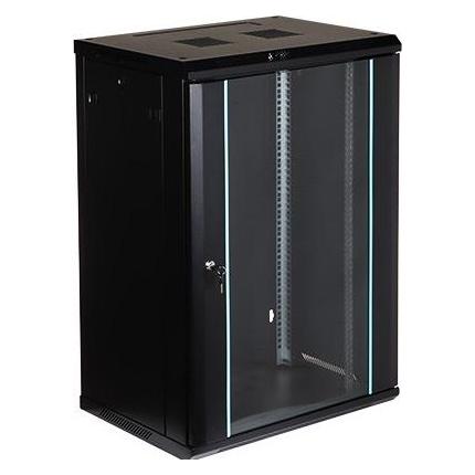 Delta SZAFA RACK WISZĄCA EPRADO-R19-18U/450-BLUE (18 HE, 19 Zoll Rack) (EPRADO-R19-18U/450-BLUE)