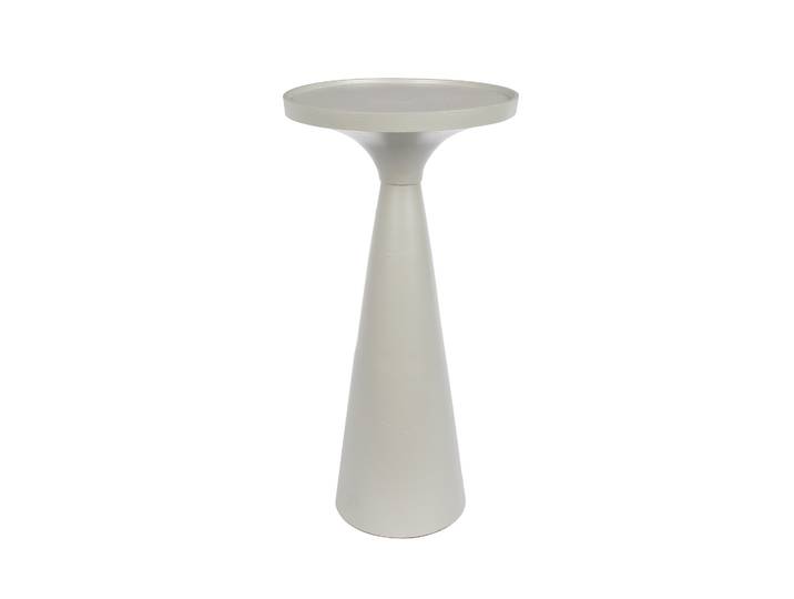 Beistelltisch Zuiver Floss 28x28 cm, Grau, Rund, Neu Tisch - Optimal für moderne Büroeinrichtung