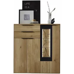 Wöstmann Markenmöbel Highboard WM 1910 - B/H/T ca. 123.90x133.60x37.00