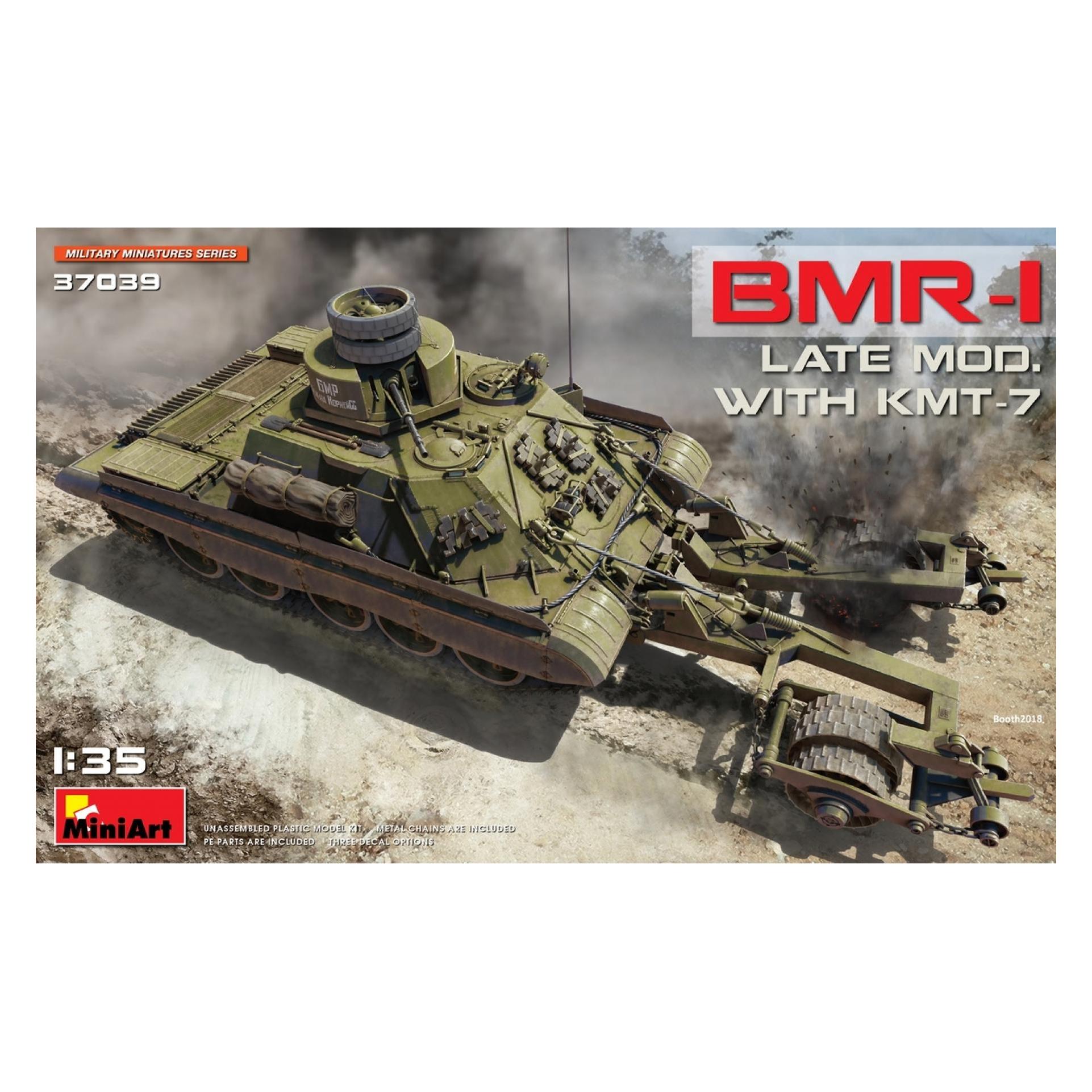 Mini art BMR-1 Late Mod. with KMT-7 (37039)