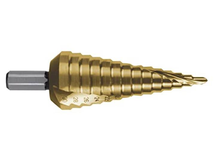 Ruko 101052T stappenboor HSS + TiN maat 2