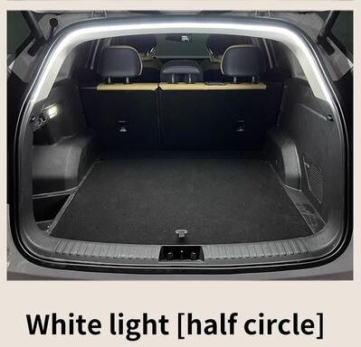 Uplifted Finds Car Trunk Ambient LED Strip Light Automatic Sensing 2 M White Light