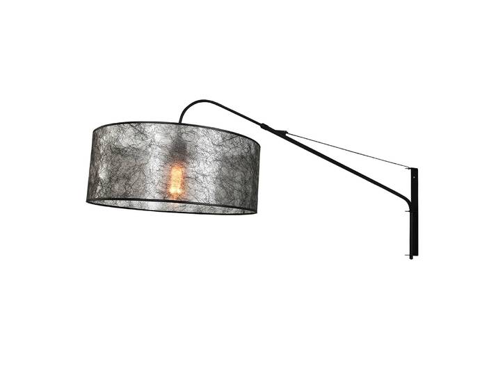 Applique murale Gramineus II 130 x 40 x 50cm Noir Coton E27