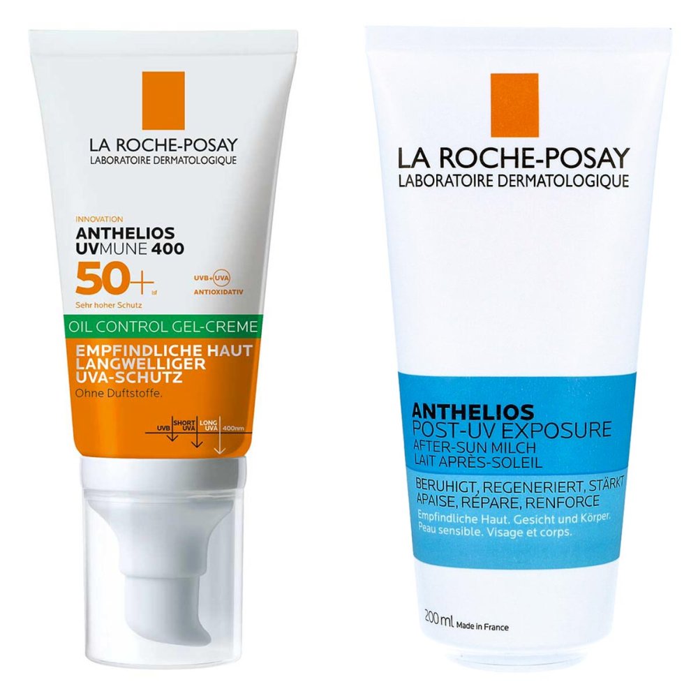 L'Oreal Deutschland GmbH Anthelios Oil Control Creme 400 + Anthelios After-Sun Milch 08102920