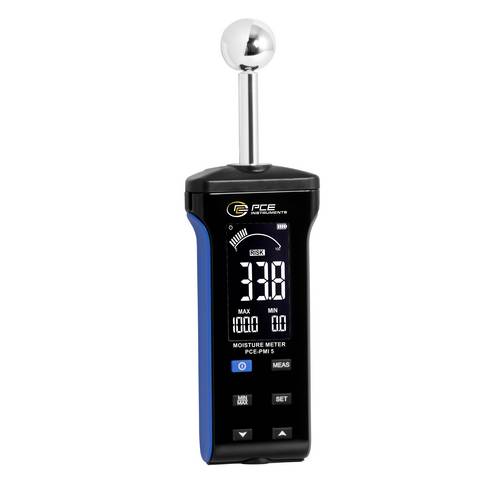PCE Instruments Materialfeuchtemessgerät PCE-PMI 5 |0...100 Digits |Messtiefe 20...40mm |Zerstörungsfreie Feuchtemessung