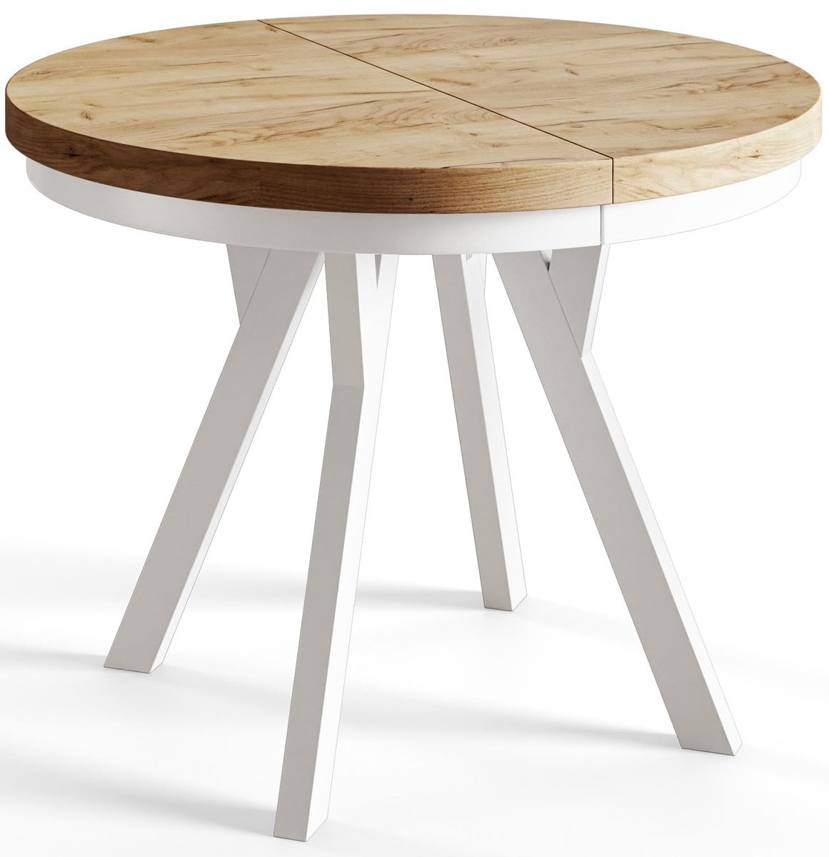Alpi Moebel Evo Ronde Uitschuifbare Eettafel - Craft