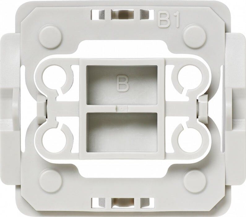 HOMEMATIC IP Smart-Home-Zubehör "Adapter-Set Berker B1, 20er Set (103094A1)", weiß, B:5,8cm H:5,2cm T:1,8cm, Smart-Home-Stationen, Smart-Home-Zubehör
