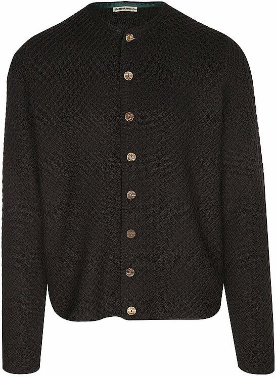 GOTTSEIDANK Trachtenstrickjacke XAVER braun   S S