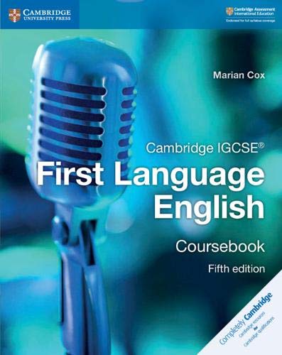 Marian Cox - Cambridge IGCSE® First Language English Coursebook (Cambridge International IGCSE) - Preis vom 30.09.2026 22:30:23 h