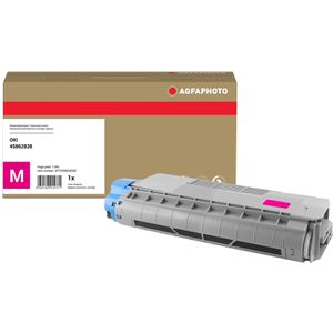 AgfaPhoto Toner für Oki 45862838, 7300 Seiten, magenta