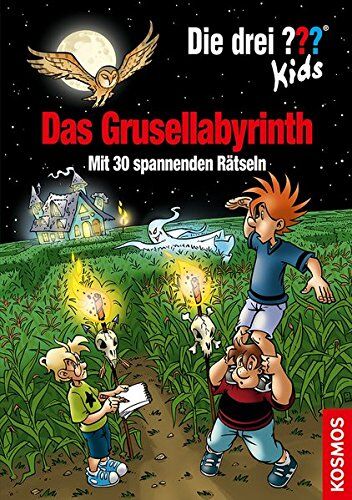 Ulf Blanck - Die drei ??? Kids, Das Grusellabyrinth: 30 spannende Rätsel - Preis vom 17.10.2026 19:25:27 h