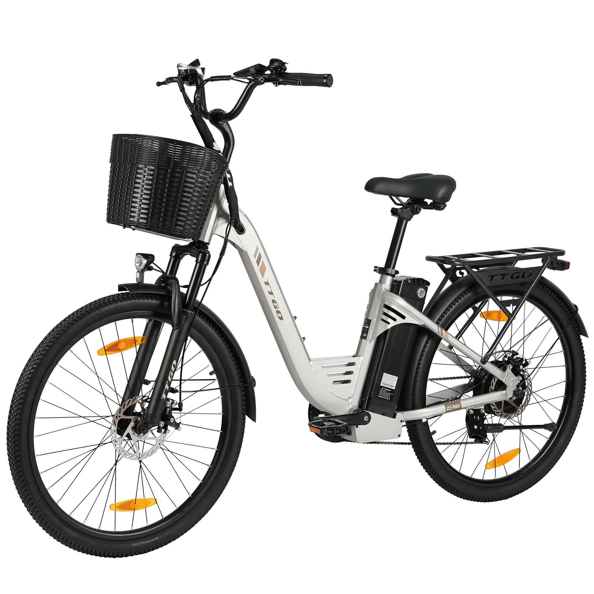 E-Bike Cityrad C2-Pro Faltbares E-Fahrrad 648WH Pedelec, 36V 18 AH 120 km Reichweite Cityrad 7 Gang Shimano,Scheibenbremsen , Kettenschaltung