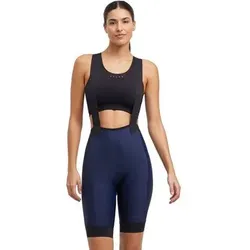 Falke Damen Latz-/Trägerhosen kurz Da BC Bib, Größe XXL in Blau 6116