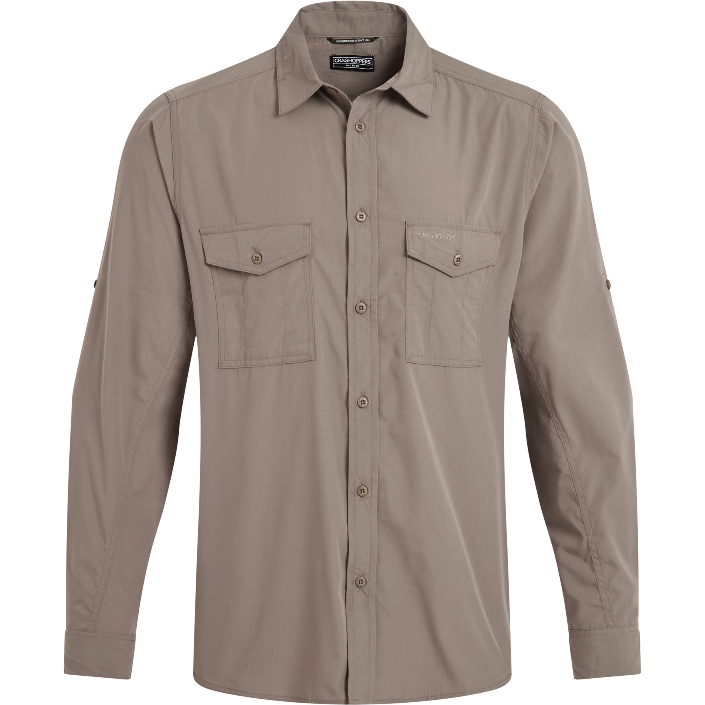 Craghoppers Kiwi II Herren Hemden beige Größe S Camping Hautfreundlich