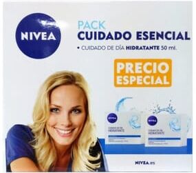Nivea Cuidado Essencial Creme De Dia Hidratante Duplo 2 Unds 50 ml