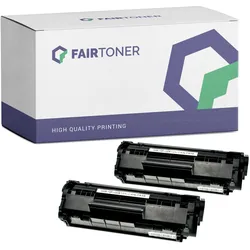 Kompatibel für HP LaserJet 3015 (Q2612AD / 12AD) Toner Schwarz
