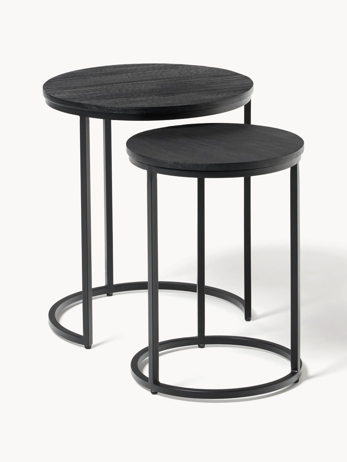 Westwing Collection Bijzettafels Andrew van mangohout, 2-delig