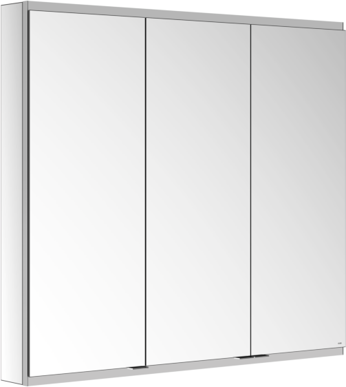 Keuco Royal Modular 2.0 Spiegelschrank 800301001000300 1050 x 900 x 120 mm, 1 Steckdose, 1 Doppel-USB-Ladestelle, Wandvorbau, 3-türig
