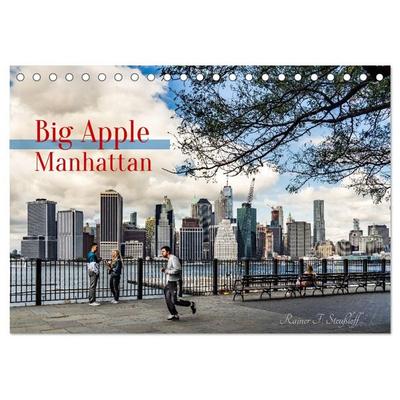Big Apple Manhattan (Tischkalender 2027 DIN A5 quer), CALVENDO Monatskalender