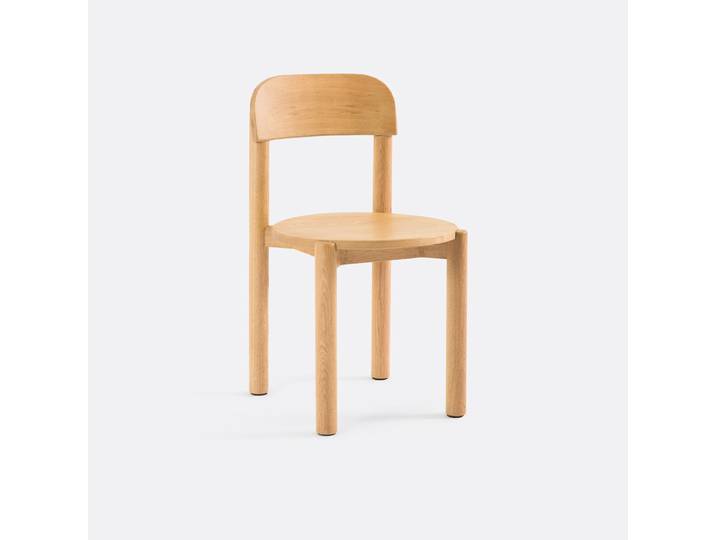 LA REDOUTE Chaise en chêne massif, Bombino Beige Chêne