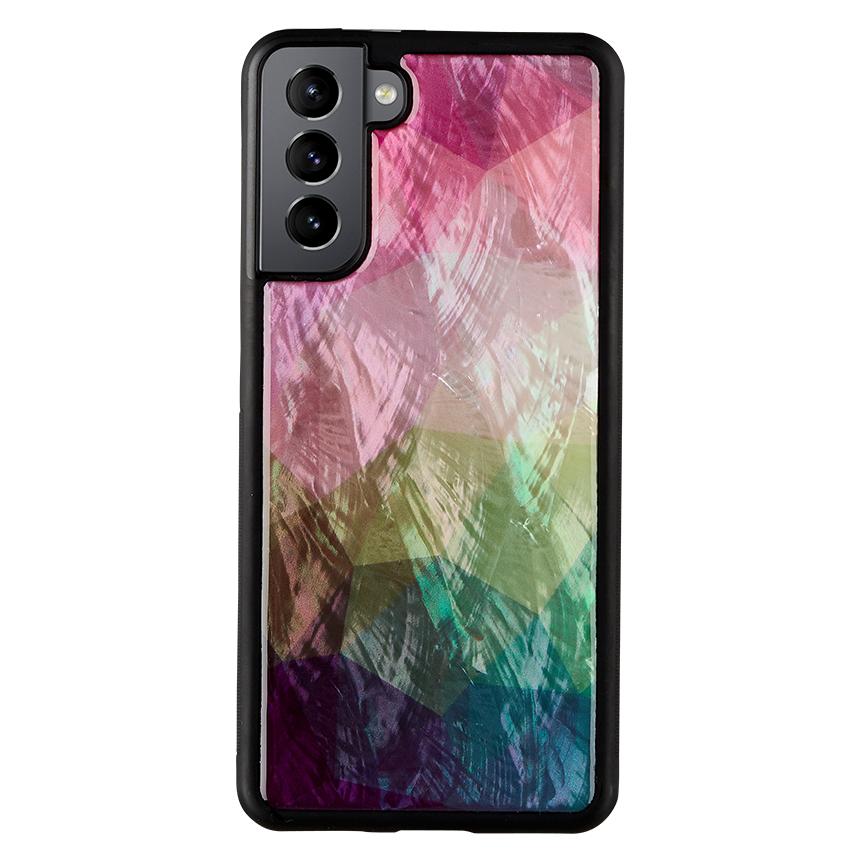 Ikins case for Samsung Galaxy S21+ water flower juodas (Samsung Galaxy S21+) (K6911J)