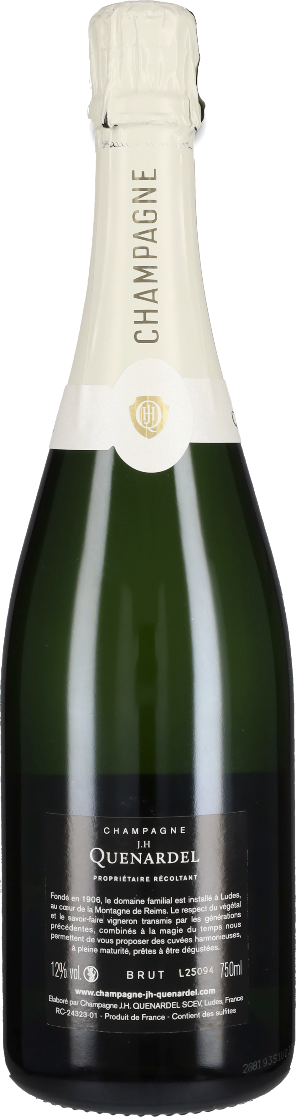 Champagne Brut Blanc de Blancs Quenardel