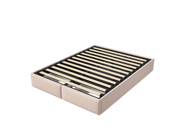 Polsterbett 140x200 cm, Beige, 2 Schubladen, Mode, 140x200 cm, Schlafzimmer, Betten, Polsterbetten