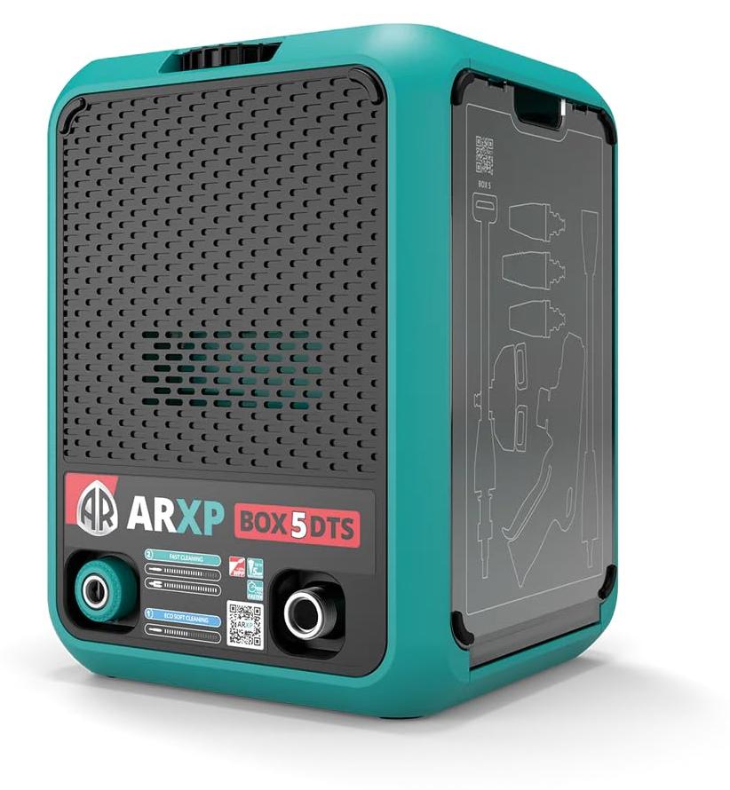Annovi Reverberi ARXP BOX5 160DTS, Kompakt, Elektro, 8 m, Hochdruck, Schwarz, Grün, Edelstahl
