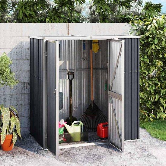 Geräteschuppen - Praktische Aufbewahrung für Gartenmaterial - Antrazit