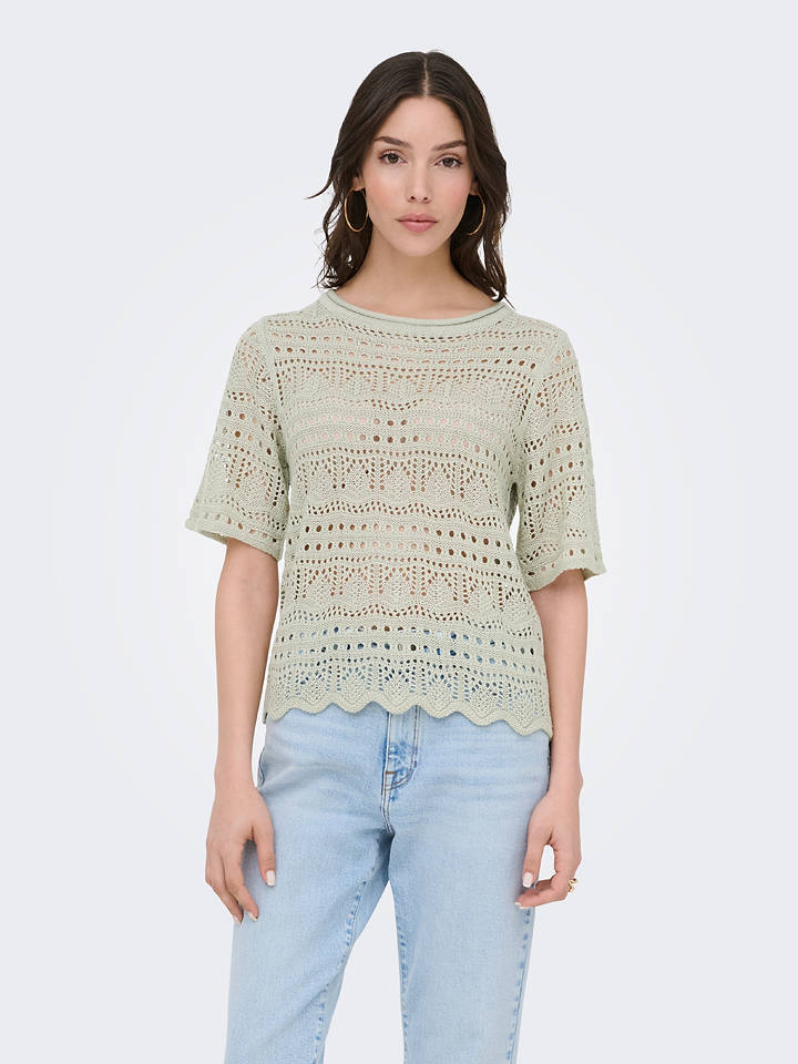 JDY Pullover "Sun Lay" in Khaki - M