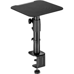 myWall HS30L (1 Paar, Ständer, Höhenverstellbar, Neigbar), Lautsprecher Ständer + Wandmontage, Schwarz