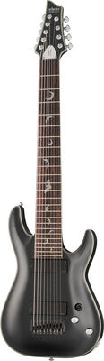 Schecter Damien Platinum 9 SBK Mattschwarz