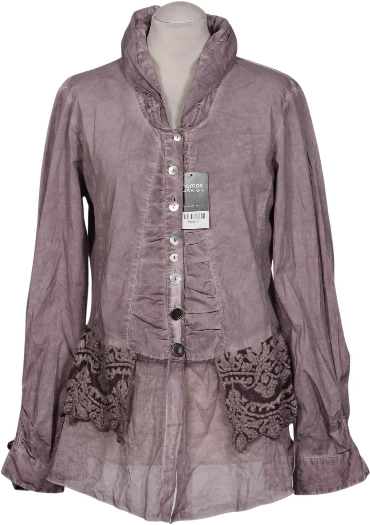 Elisa Cavaletti Damen Blazer, Lila, Gr. S, Baumwolle - Second Hand