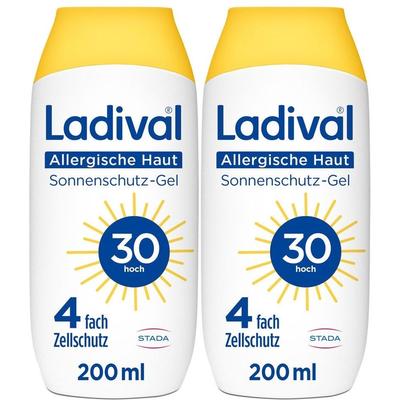 Ladival Allergische Haut Sonnenschutz-Gel LSF 30 x2 2x200 ml Gel