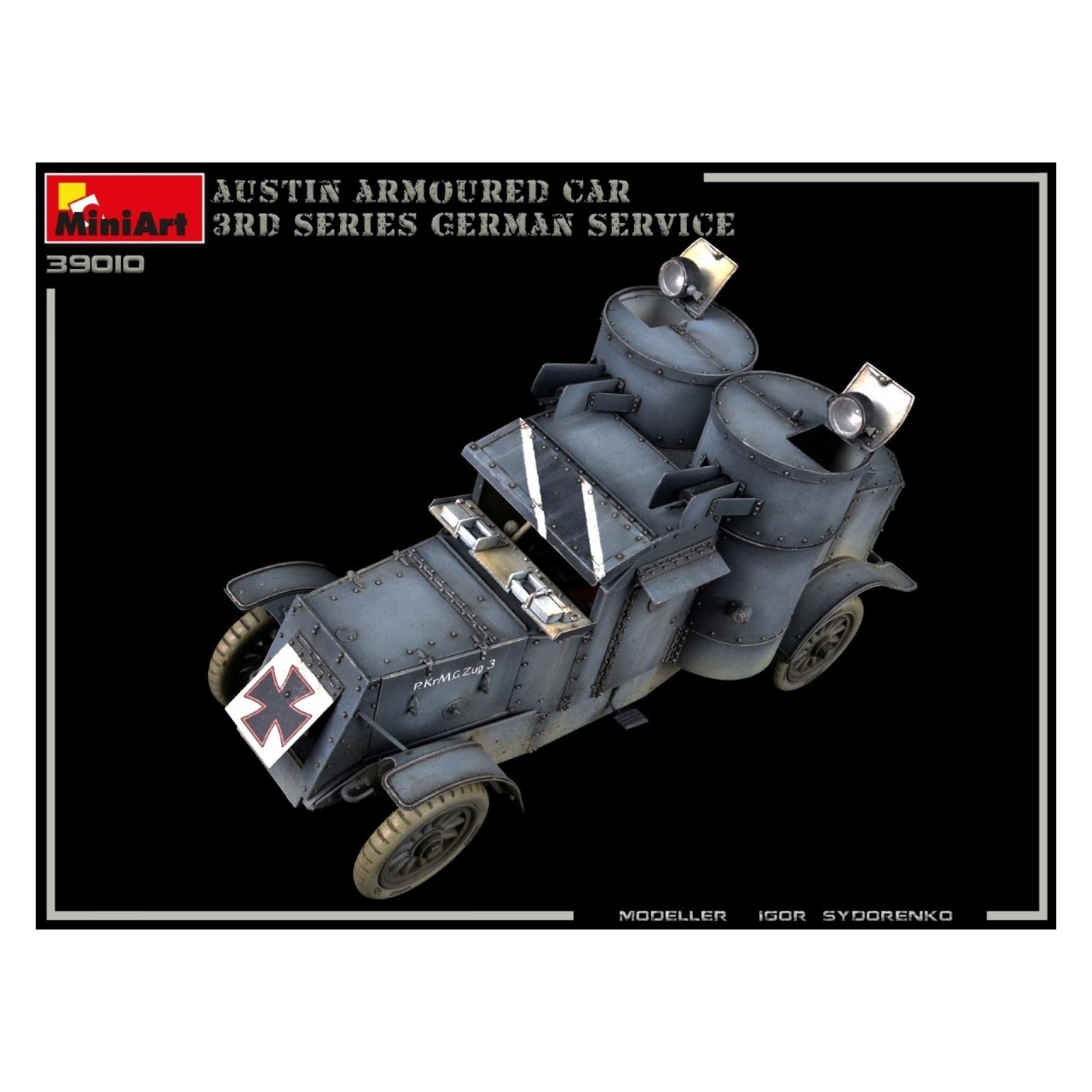 Mini art Austin Armoured Car 3rd Series:Germ,Austro-Hungar,Finnish Servi.InteriorKit (39010)