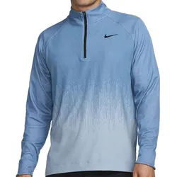 Nike Golf Herren 1/2 Zip Tour Top hellblau