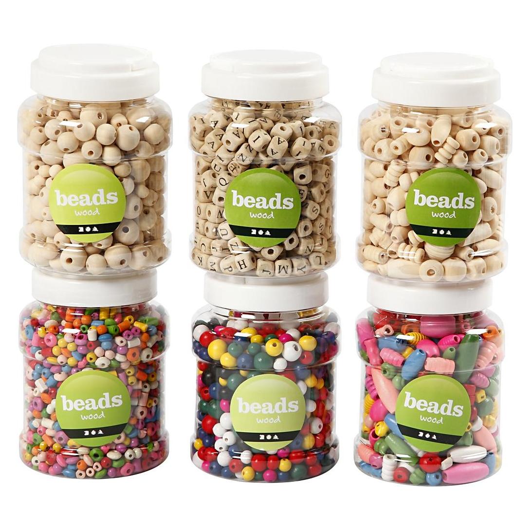 Creativ Company Wooden Beads (5707167061343)