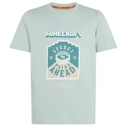 adidas Minecraft Terrex T-Shirt Kinder - hazgrn - 128