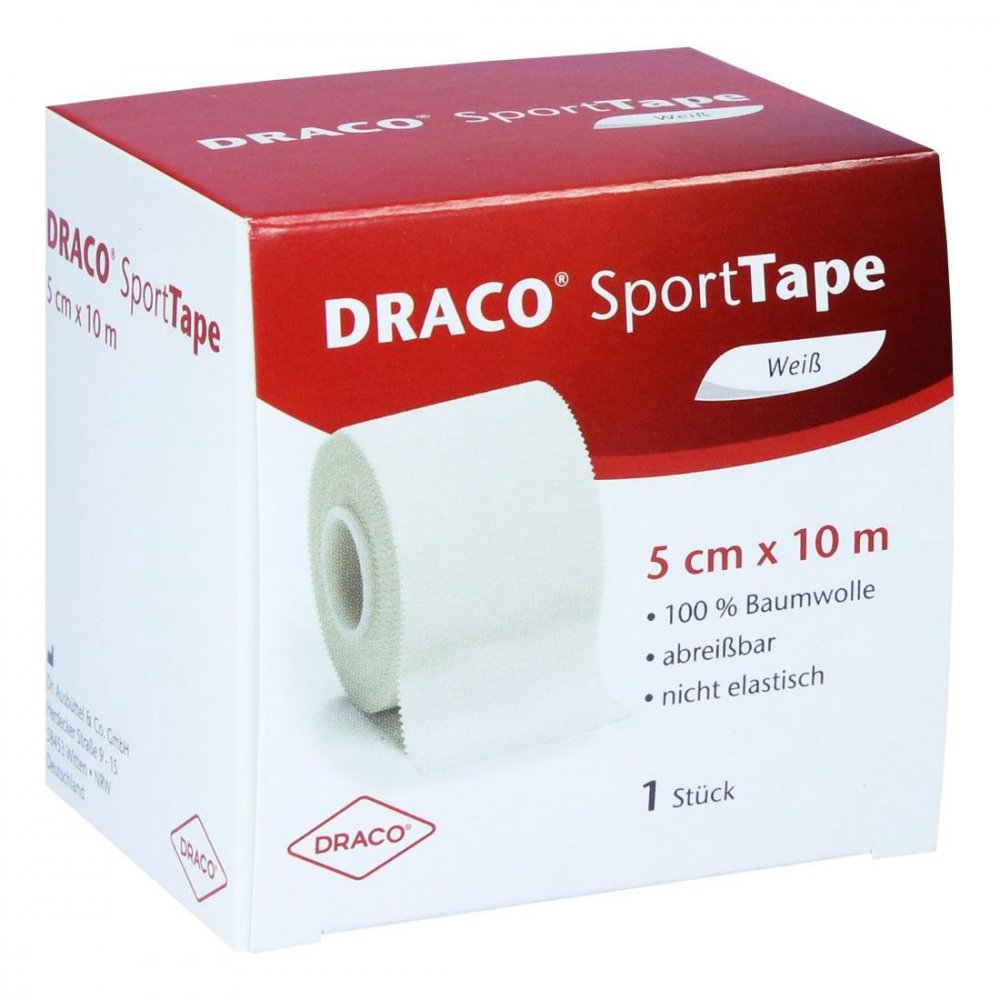 Dr. Ausbüttel GmbH & Co. KG Dracotapeverband 10mx5cm weiss 02591666