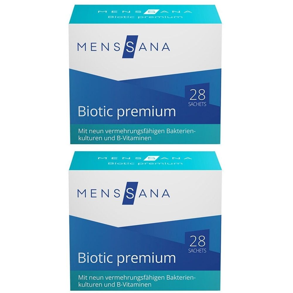 Biotic premium MensSana Beutel 2x 2x28x2 g