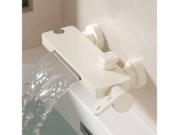 Robinet de baignoire mural, accessoires de salle de bain, robinet mélangeur à haut débit, kit de douche, ensemble de pomme de douche, robinet de douche en laiton massif
