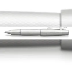 Faber Castell Tintenroller e-motion pure silver 0,5 mm