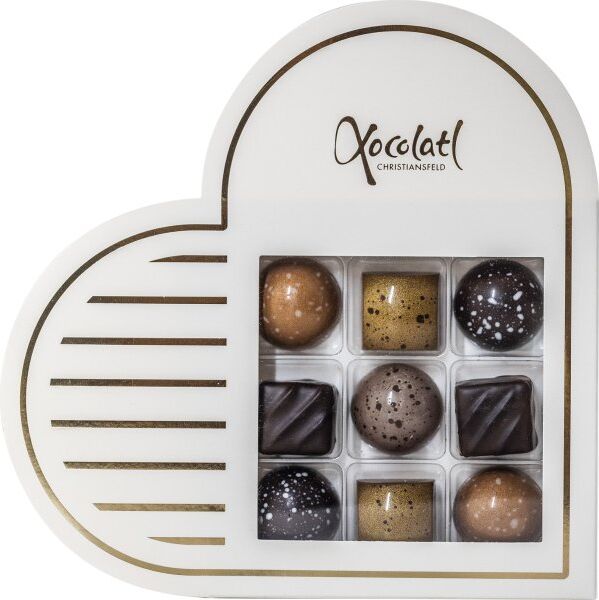 Xocolatl White Heart 9, 80 G
