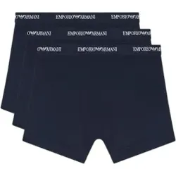 Emporio Armani für Herren. EM000261_AF14132 Set 3 Boxershorts Day navy (S), Heimtextilien, Baumwolle, Marine