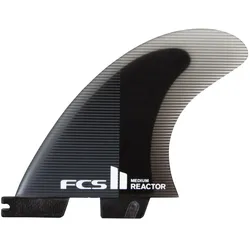 FCS II REACTOR PC TRI Finnen Set 2026 charcoal/black - M