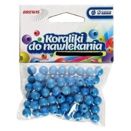 Brewis Blaue Fädelperlen + 8 mm Schnur 16 (48019537)