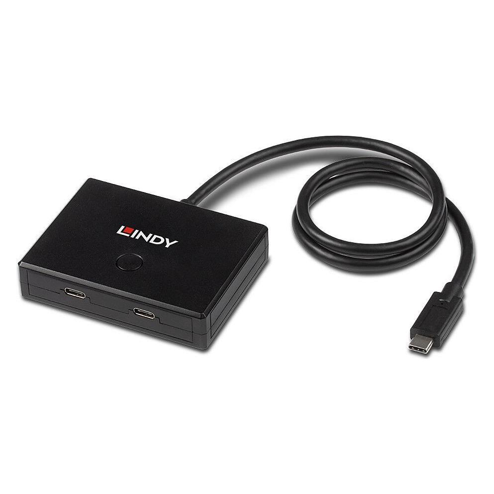 Lindy USB Switch (USB-C, 2 Ports) (43329)