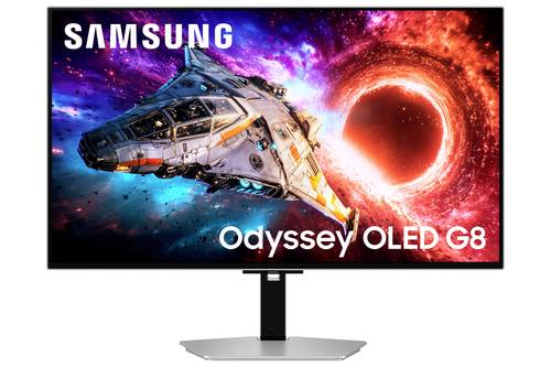 Samsung Odyssey OLED G8 OLED-Monitor EEK F (A - G) 81.3cm (32 Zoll) 3840 x 2160 Pixel 16:9 0.03 ms OLED