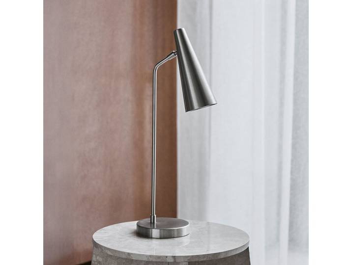 Precise Tischleuchte, silber, Höhe 52 cm, E14 - House Doctor - Wohnzimmer - Design - Metall - Einflammig